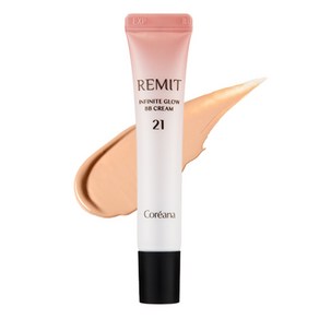 레미트 인피닛 글로우 비비 크림 SPF 50+ PA+++, 21호, 15g, 1개