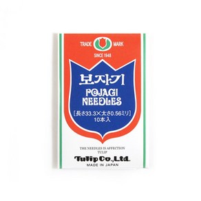 튤립 고급보자기바늘, 1개