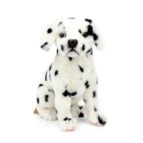 한사토이 동물인형 6724 달마시안 Dalmatian Jacquad Sitting, 26cm, 흰색, 1개