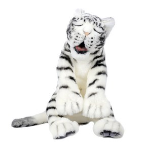 한사토이 동물인형 4798 잠자는 아기백호 Tiger Cub White Sleeping