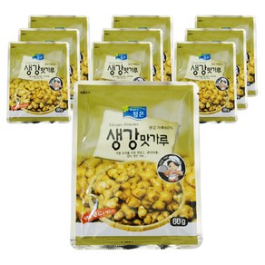 청은 생강맛가루, 60g, 10개