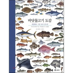 바닷물고기 도감:우리나라에 사는 바닷물고기 158종, 보리, 명정구 글/조광현 그림