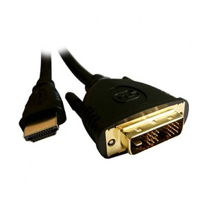 라인업시스템 DVI-HDMI 케이블 LS-DVI19M-HDMI, 1개, 5m