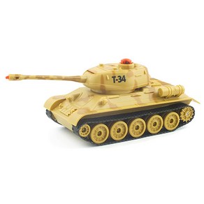 레프리카 2.4GHz 1/32 배틀탱크 R/C T-34 RC 탱크 YAK107016CA