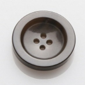 HR빅버튼 텔미 단추 18mm, 진브라운, 4개
