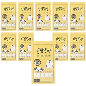 한입뚝딱 짜먹는 강아지 간식 닭고기와 코코넛, 닭고기 + 코코넛 혼합맛, 60g, 10개