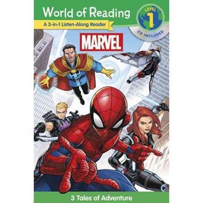 Wold of Reading Mavel 3-In-1 Listen-Along Reade, Mavel Comics