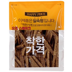 셰프시리즈 반려견 져키 대용량 300g, 오리스테이크, 1개