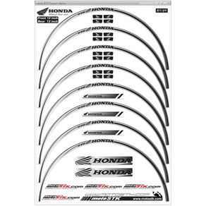 모토스티커 휠스티커 혼다
