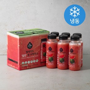 엘제이드 얼린 생 수박주스 6개입 (냉동), 250ml, 6개