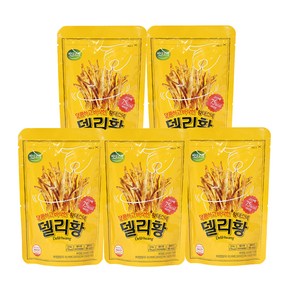 바다소리 델리황 황태스낵 버터맛, 20g, 5개