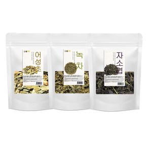 숲으로 어성초 + 자소엽 + 녹차 세트, 400g, 1세트