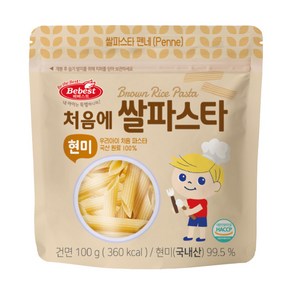 베베스트 처음에 쌀파스타 현미, 100g, 1개