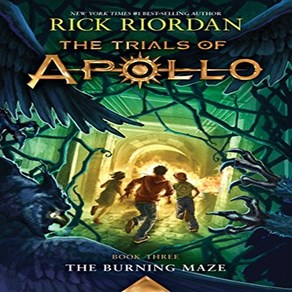 The Tials of Apollo Book Thee : The Buning Maze, Disney Hypeion