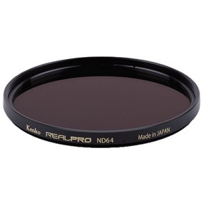 겐코 반사방지 멀티코팅 카메라 필터 67mm, REALPRO ND64-67mm