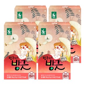로지오가닉 방구소리 방긋 100억 유산균 젤리, 10회분, 100g, 4개