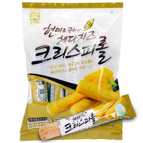 우리밀 현미로 구워낸 체다치즈 크리스피롤, 100g, 20개