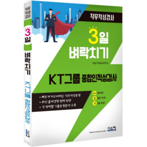 3일 벼락치기KT그룹 종합인적성검사 직무적성검사