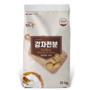 농부의뜰 프리미엄 감자전분 100%, 20kg, 1개