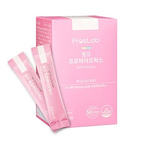 프로스랩 핑크 프로바이오틱스 여성 유산균, 60g, 1개