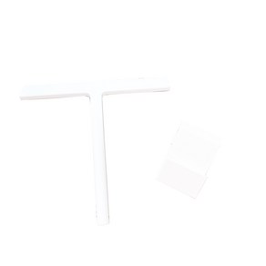 모던 실리콘 핸드 스퀴지 화이트 + 걸이, 1개