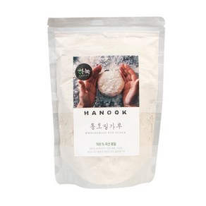 하눅 통호밀가루, 800g, 1개