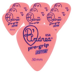 디안드레아 Pro grip Brites 기타피크 0.50mm