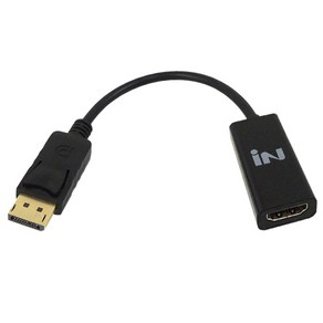 인네트워크 Displaypot 1.2 to HDMI 컨버터 케이블 IN-DPH19, 1개