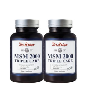 닥터브라이언 MSM 2000 트리플케어, 120정, 162g, 2개