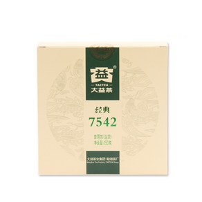 대익차 미니 보이차 경전 7542 생차, 150g, 1개입, 1개