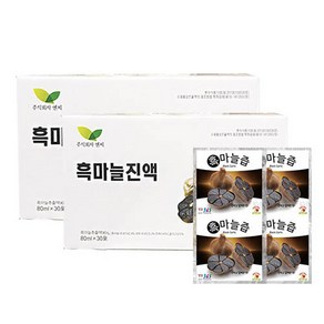 흑마늘 진액, 60개, 80ml