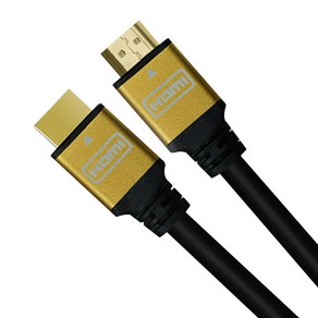 케이블메이트 HDMI 2.0 골드메탈 케이블 2m