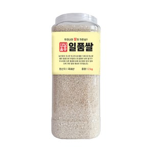 대한농산 2024년산 햅쌀 통에담은 일품쌀, 상등급, 2kg, 1개