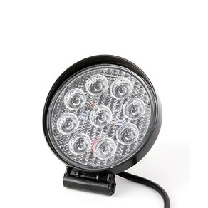 27W LED 써치라이트 원형 60도 확산형, 1개