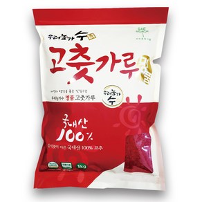 우리농가수 고춧가루 명품 조미 순한맛, 1kg, 1개