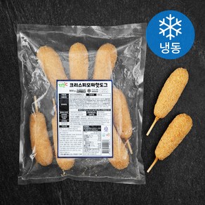 자연도씨 크리스피 모짜 핫도그 10개입 (냉동), 800g, 1개