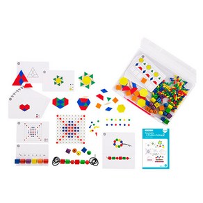 EDXEDUCATION Ealy Math 101 To Go kits 기하도형과 문제해결력 레벨2, 1세트