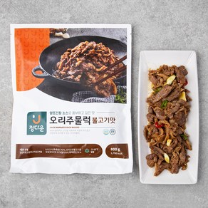 정다운 오리주물럭 불고기맛, 800g, 1개