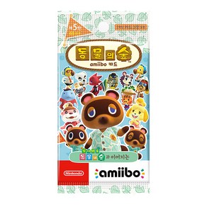 닌텐도 동물의 숲 amiibo 카드 제5탄 랜덤발송 3p