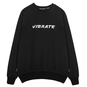 바이브레이트 BASIC LOGO NUBIM SWEAT SHIRT