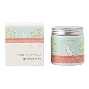 우프앤먀오 고양이 영양제, 피부/피모, 60g, 1개