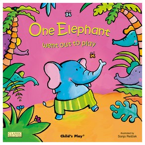 노부영 마더구스 세이펜 One Elephant Went Out to Play Papeback, 제이와이북스