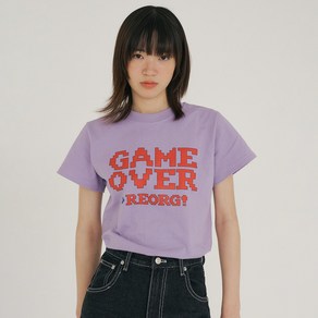 리올그 여성용 FJD GAME OVER T SHIRTS