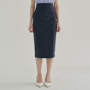 리올그 FJD LINEN BACK SLIT SKIRT