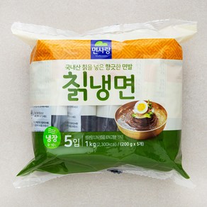 면사랑 냉장 칡냉면 5입, 1kg, 1개