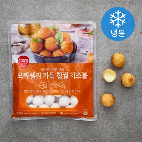 이츠웰 모짜렐라가득 찹쌀 치즈볼 (냉동), 1.02kg, 1개