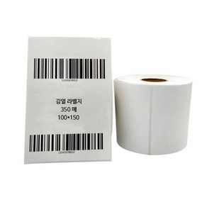 순잠 프린터용 감열 라벨지 350p, 1개