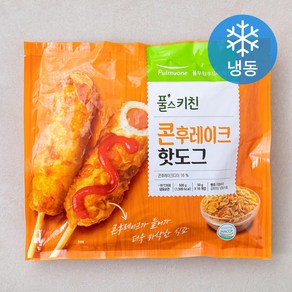 풀스키친 콘후레이크 핫도그 10입 (냉동), 1개, 500g