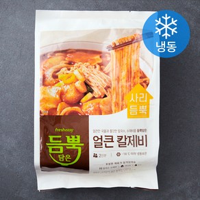 프레시지 듬뿍담은 얼큰 칼제비 2인분 밀키트 (냉동)