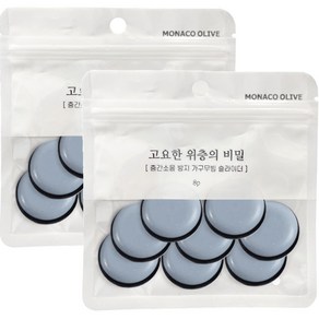 모나코올리브 층간 소음방지 무빙슬라이더 고요한 위층의 비밀 패드 원형 25 8p